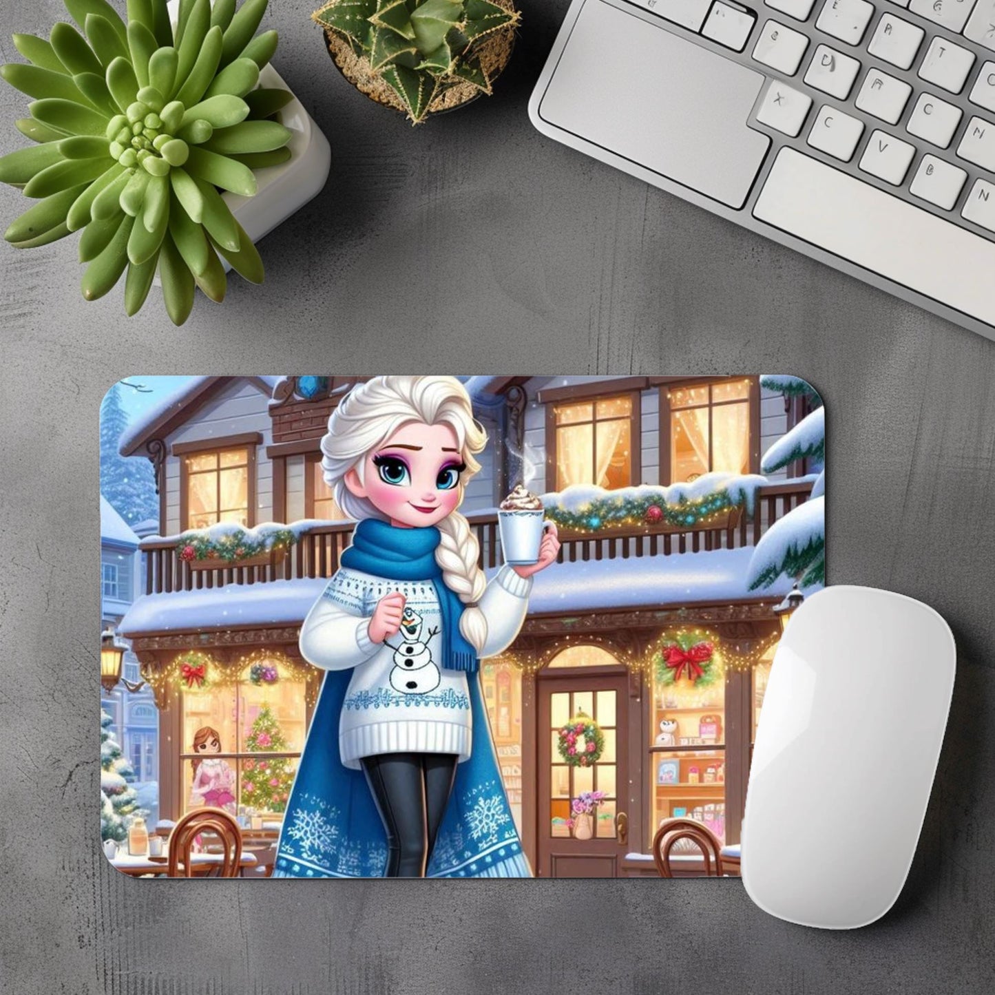 Reine des Neiges - Tapis de souris | Hivernal Tapis de souris Disney Shop | Anylem Beauty 