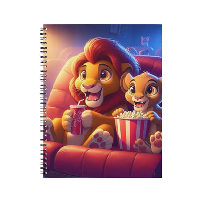 Roi Lion - Carnet spirale A5 | Cinéma Carnets et bloc-notes Disney Shop | Anylem Beauty 