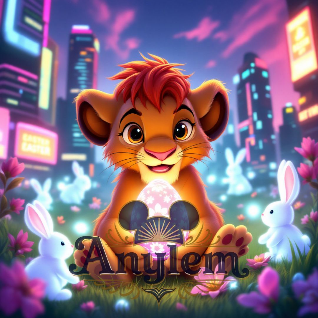 Roi Lion - Personnalisation | Pâques Personnalisation Disney Shop | Anylem Beauty 