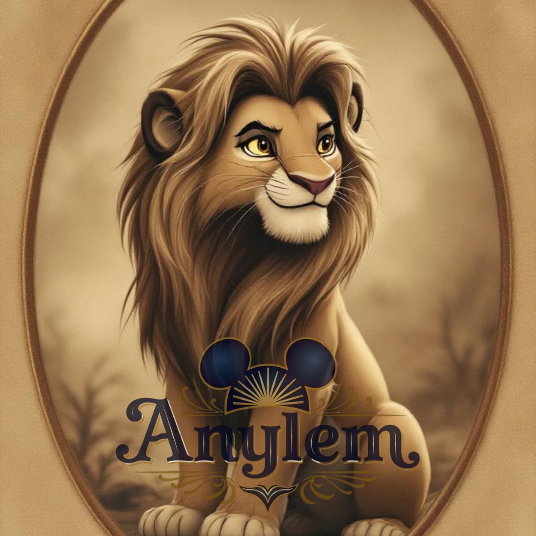 Roi Lion - Personnalisation | Vintage Personnalisation Disney Shop | Anylem Beauty 