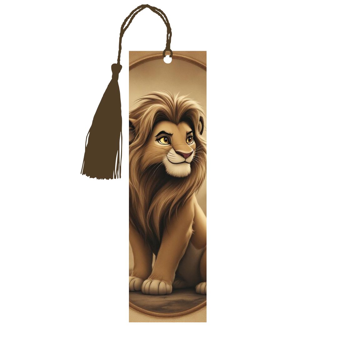Roi Lion - Personnalisation | Vintage Personnalisation Disney Shop | Anylem Beauty Marque page 