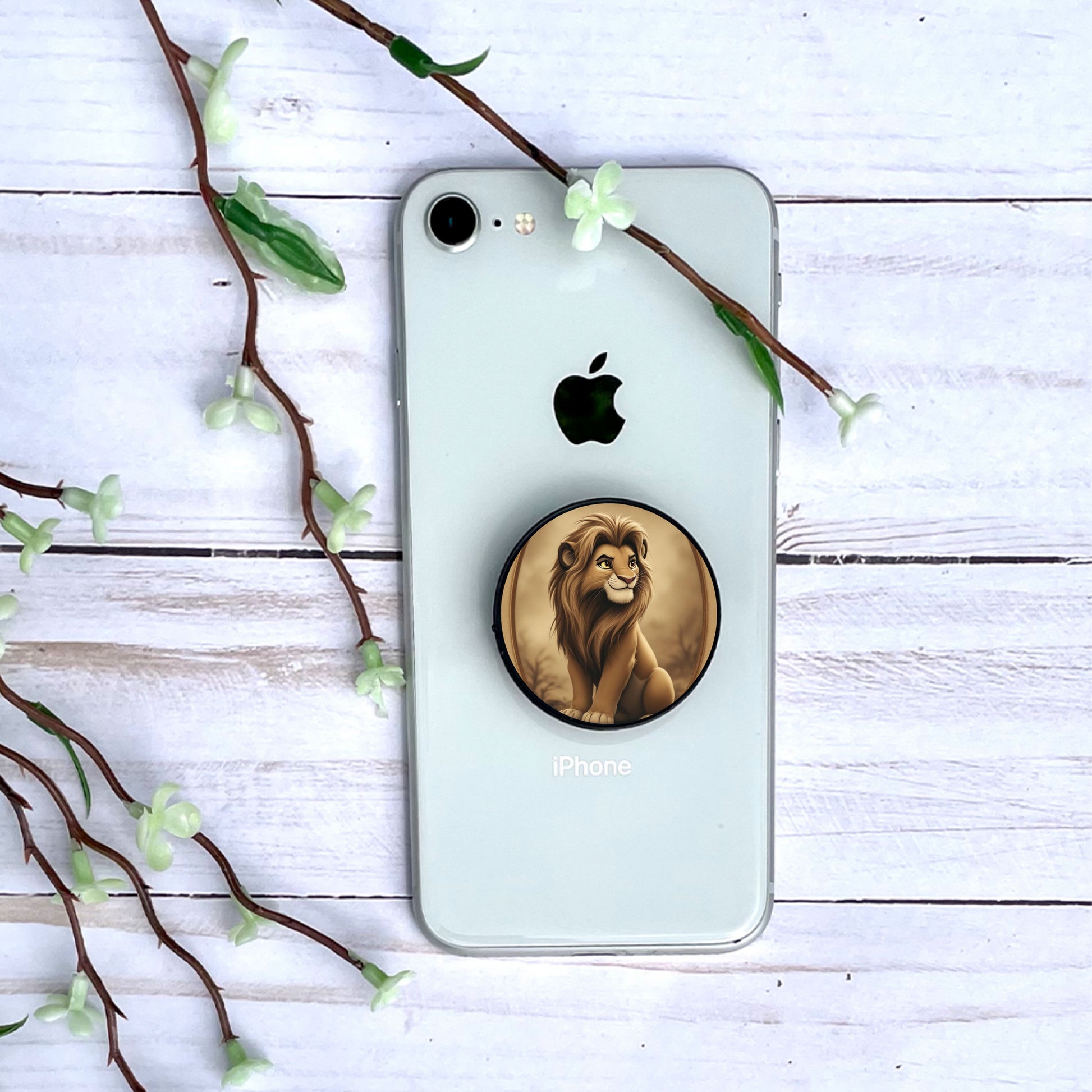 Roi Lion - Personnalisation | Vintage Personnalisation Disney Shop | Anylem Beauty Phone grip 