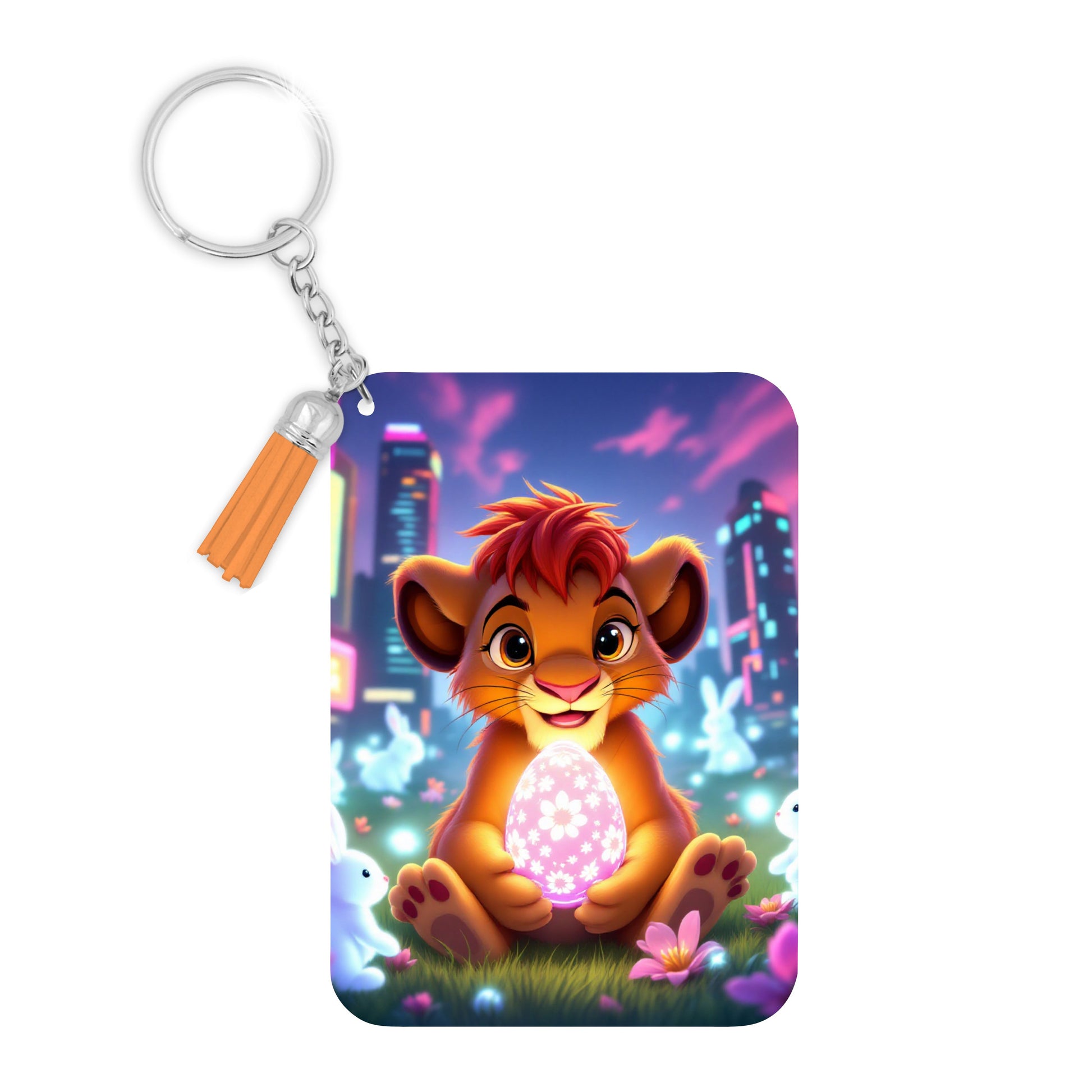 Roi Lion - Porte Clé avec prénom | Pâques Porte-clés Disney Shop | Anylem Beauty 