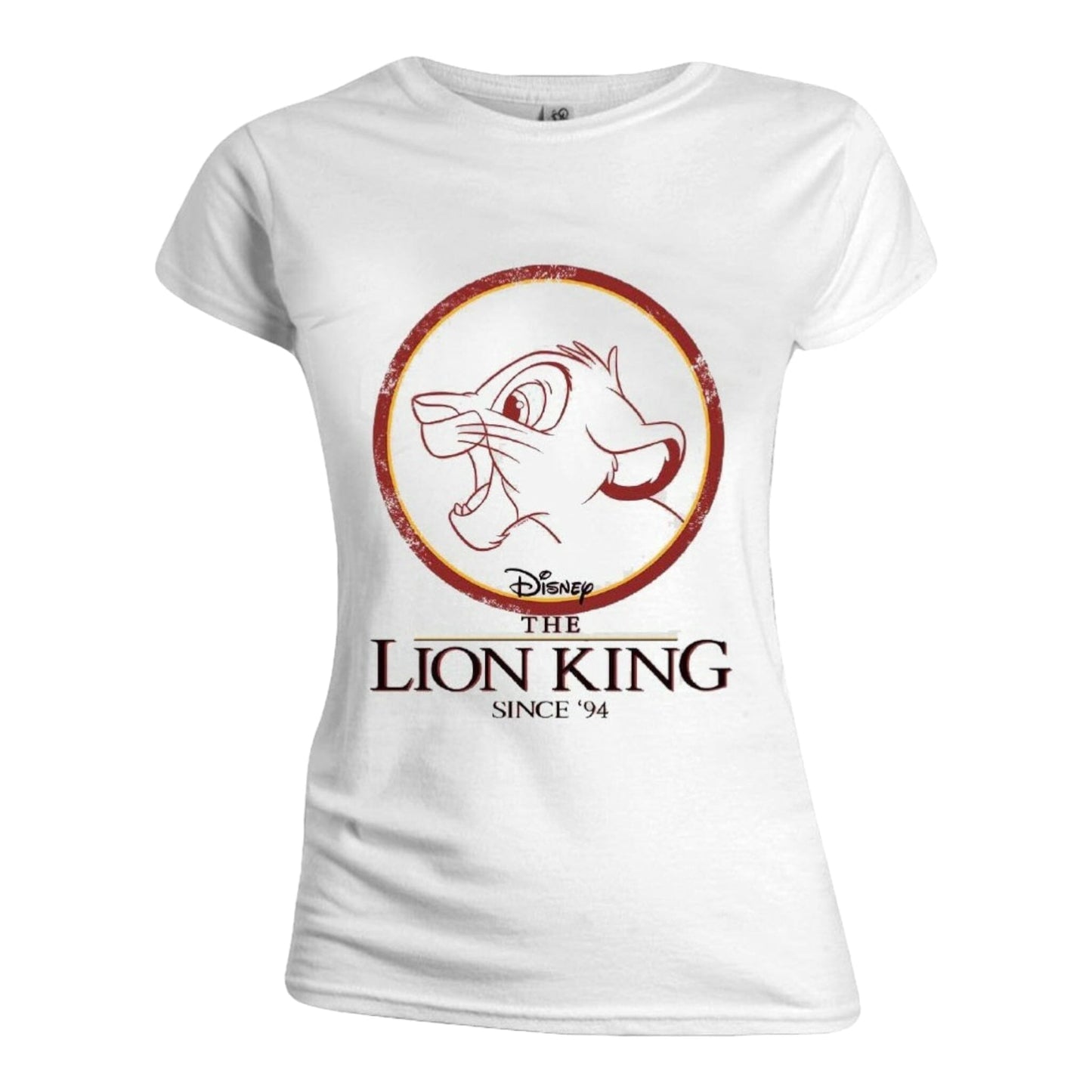 Roi Lion - T-Shirt FEMME (Différentes Tailles) Vêtements Cotton Division 