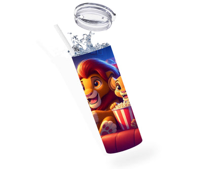 Roi Lion - Thermos en acier inoxydable 600ml | Cinéma Thermos inoxydable Disney Shop | Anylem Beauty 