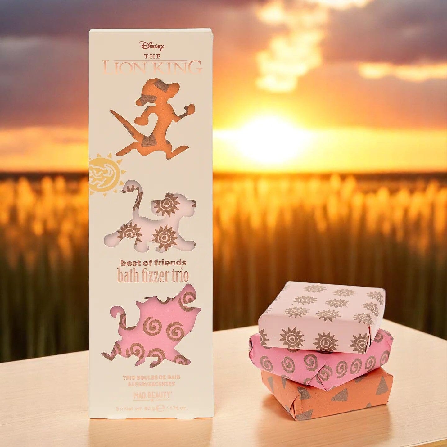 Roi Lion - Trio de bombes de bain Bombes de Bain Disney Shop | Anylem Beauty 