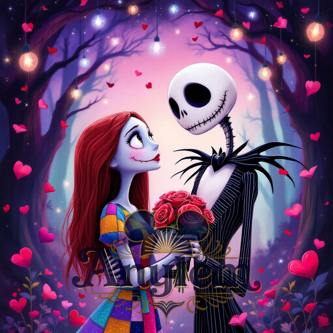 Sally x Mr Jack - Personnalisation | St Valentin Personnalisation Disney Shop | Anylem Beauty 