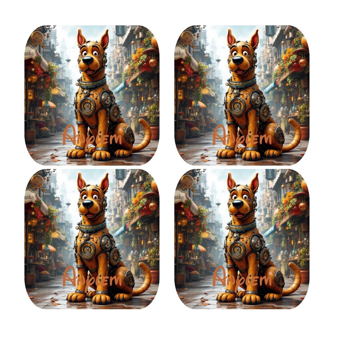 Scooby Doo - Dessous de verre | Steampunk Dessous de verres Disney Shop | Anylem Beauty 