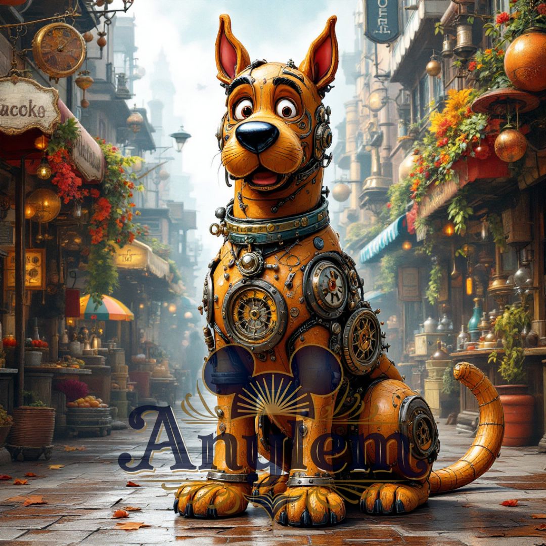 Scooby-Doo - Personnalisation | Steampunk Personnalisation Disney Shop | Anylem Beauty 