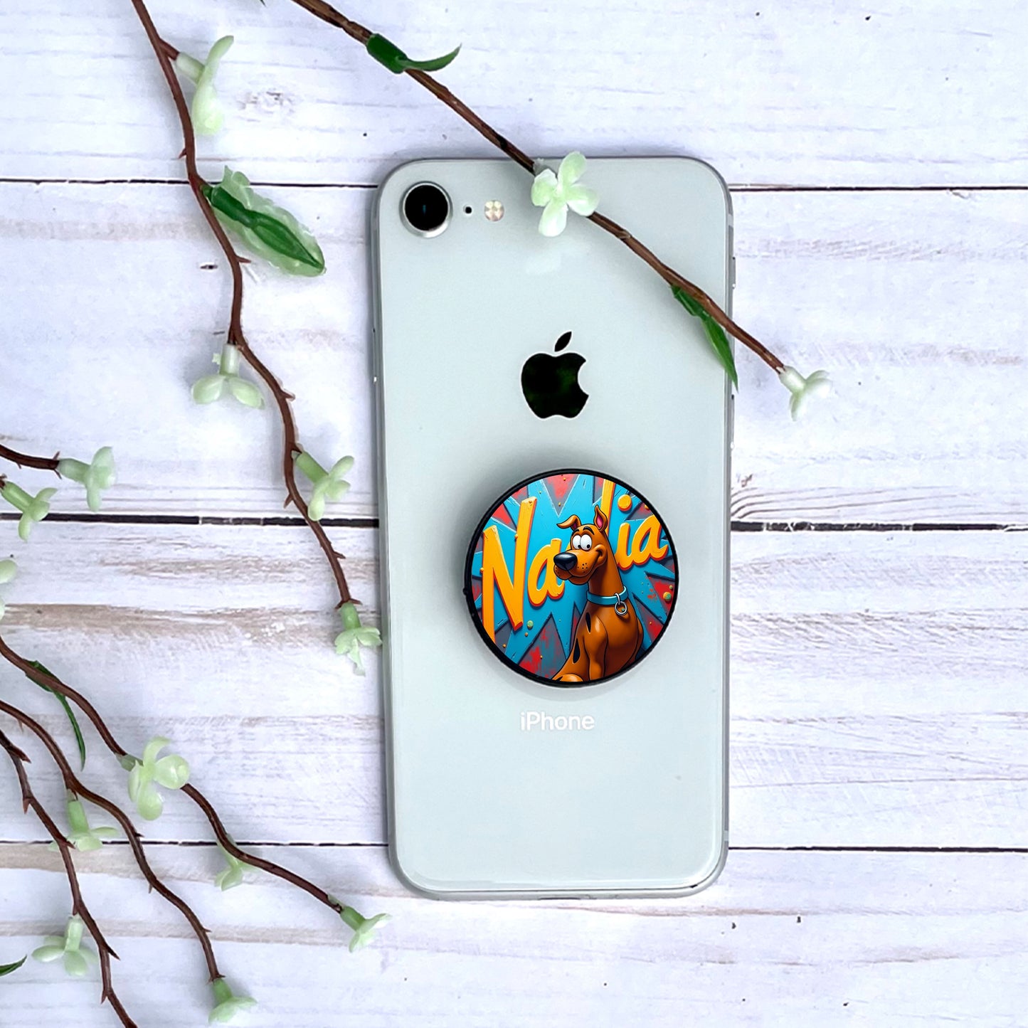 Scooby Doo - Phone Grip avec prénom | EXCLU Phone Grip Disney Shop | Anylem Beauty 