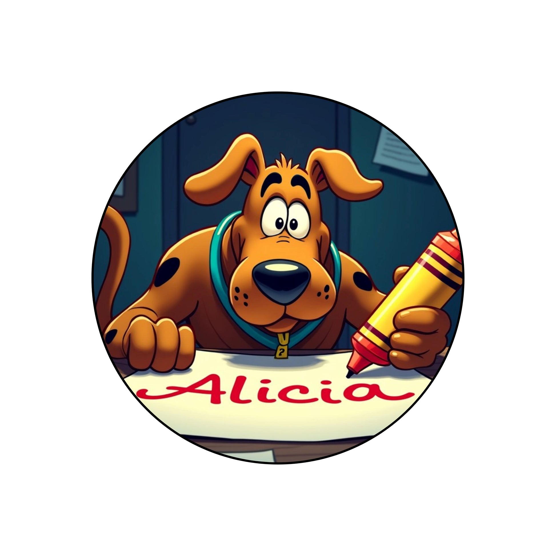 Scooby Doo - Phone Grip avec prénom | EXCLU Phone Grip Disney Shop | Anylem Beauty 