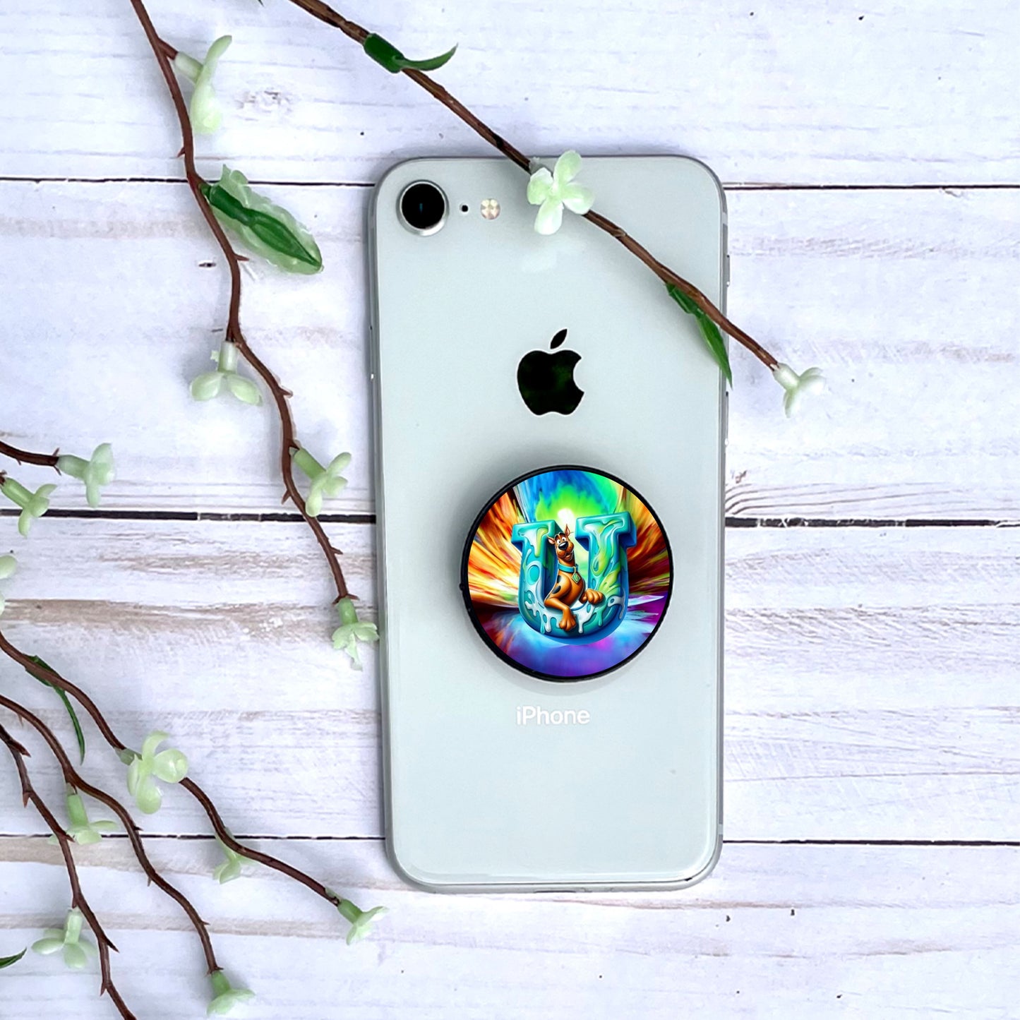 Scooby Doo - Phone Grip | Lettrage Phone Grip Disney Shop | Anylem Beauty 