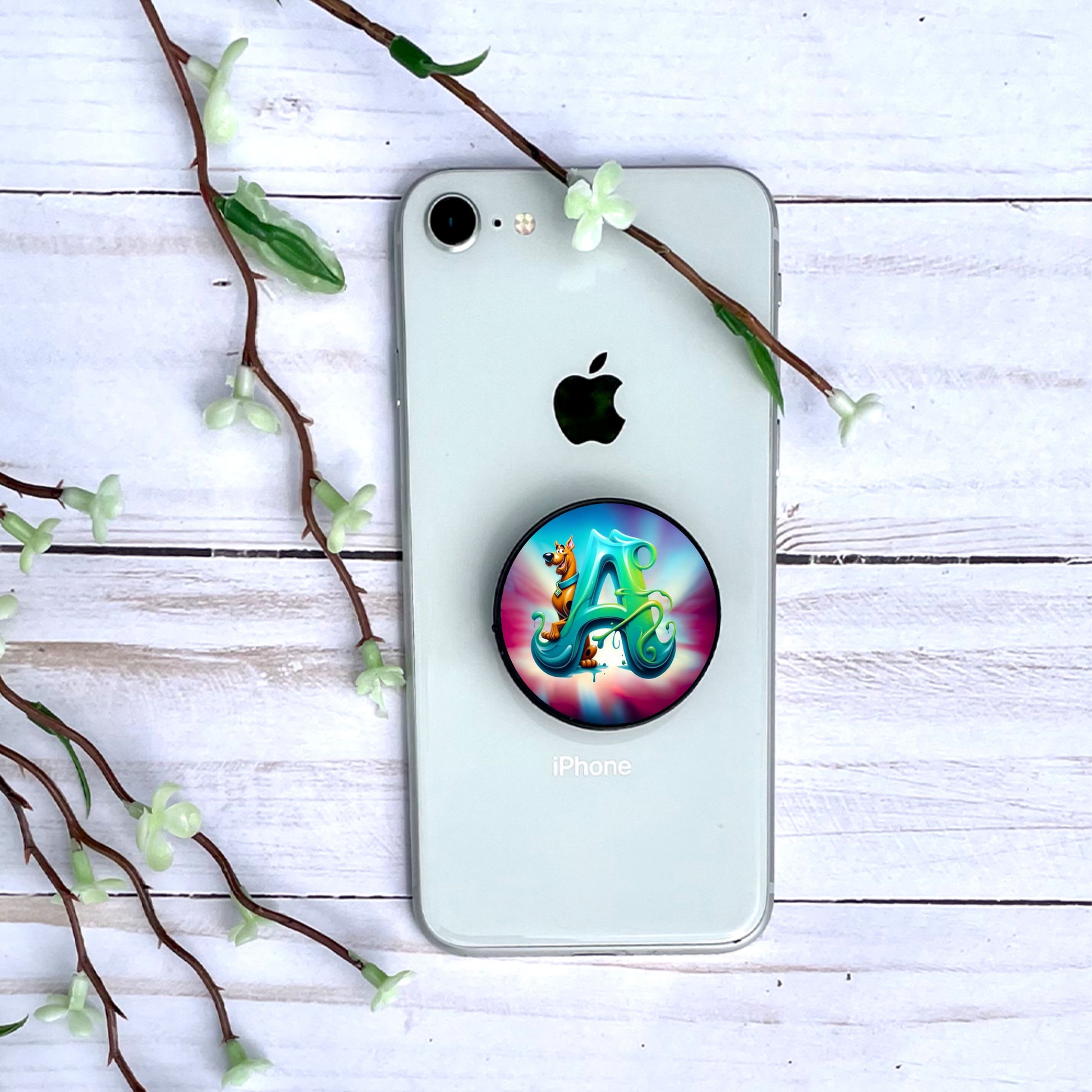 Scooby Doo - Phone Grip | Lettrage Phone Grip Disney Shop | Anylem Beauty 