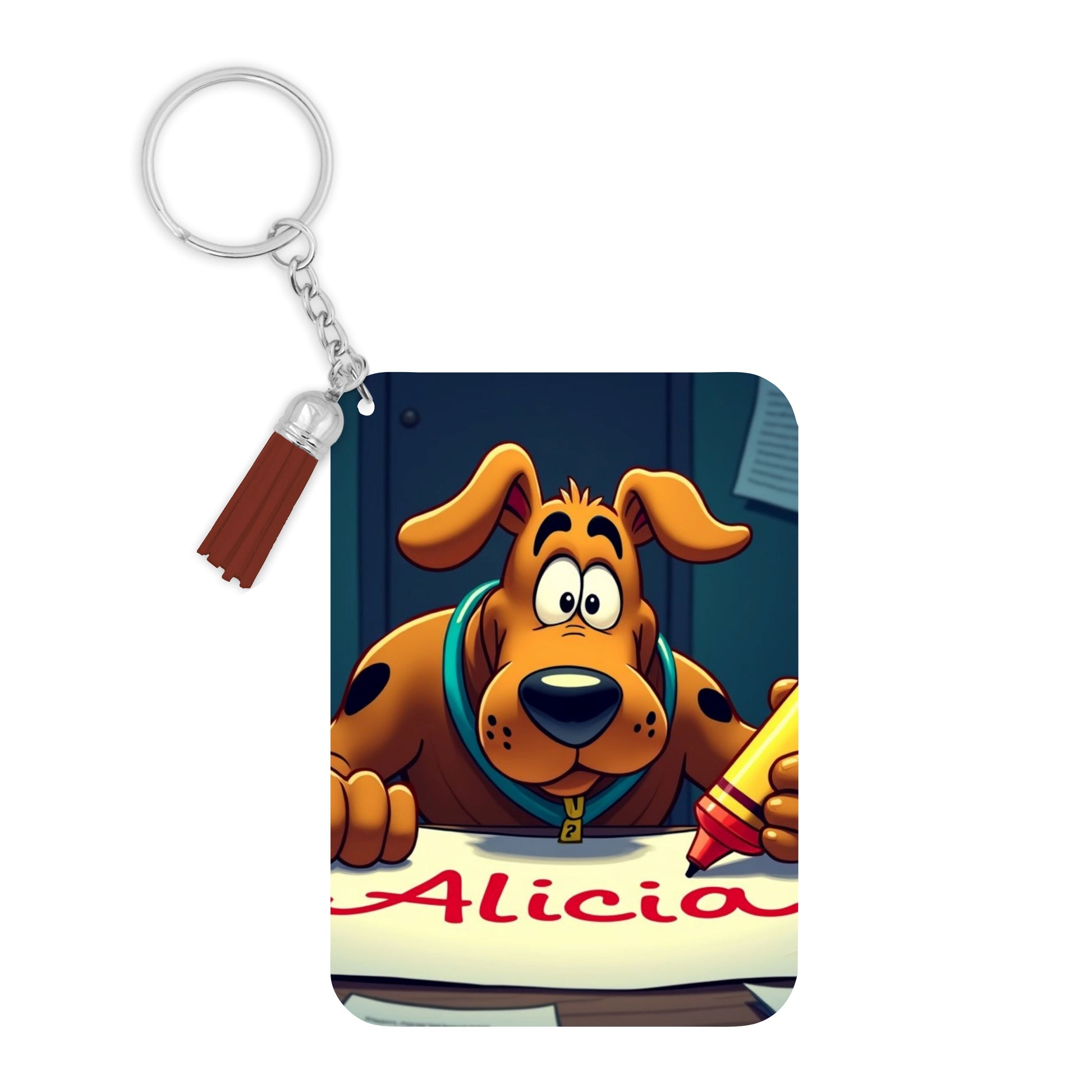 Scooby Doo - Porte-Clé avec prénom | EXCLU Porte-clés Disney Shop | Anylem Beauty 