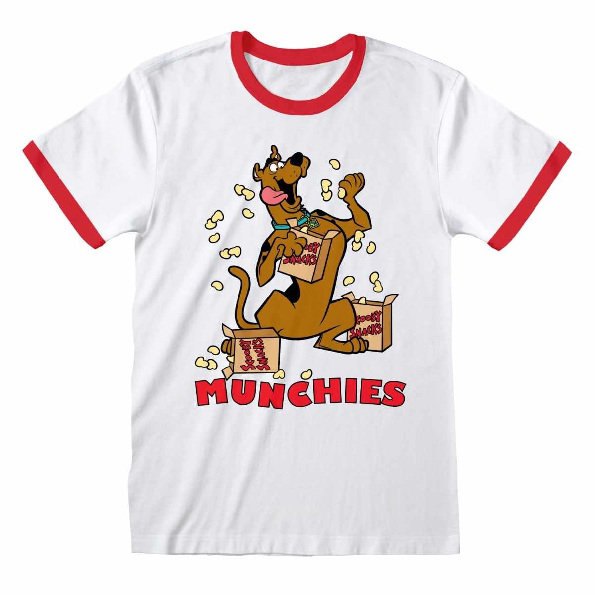 Scooby doo - T-shirt blanc Munchies | Différentes tailles T-shirt Heroes Inc Europ 