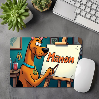 Scooby Doo - Tapis de souris avec prénom | EXCLU Tapis de souris Disney Shop | Anylem Beauty 