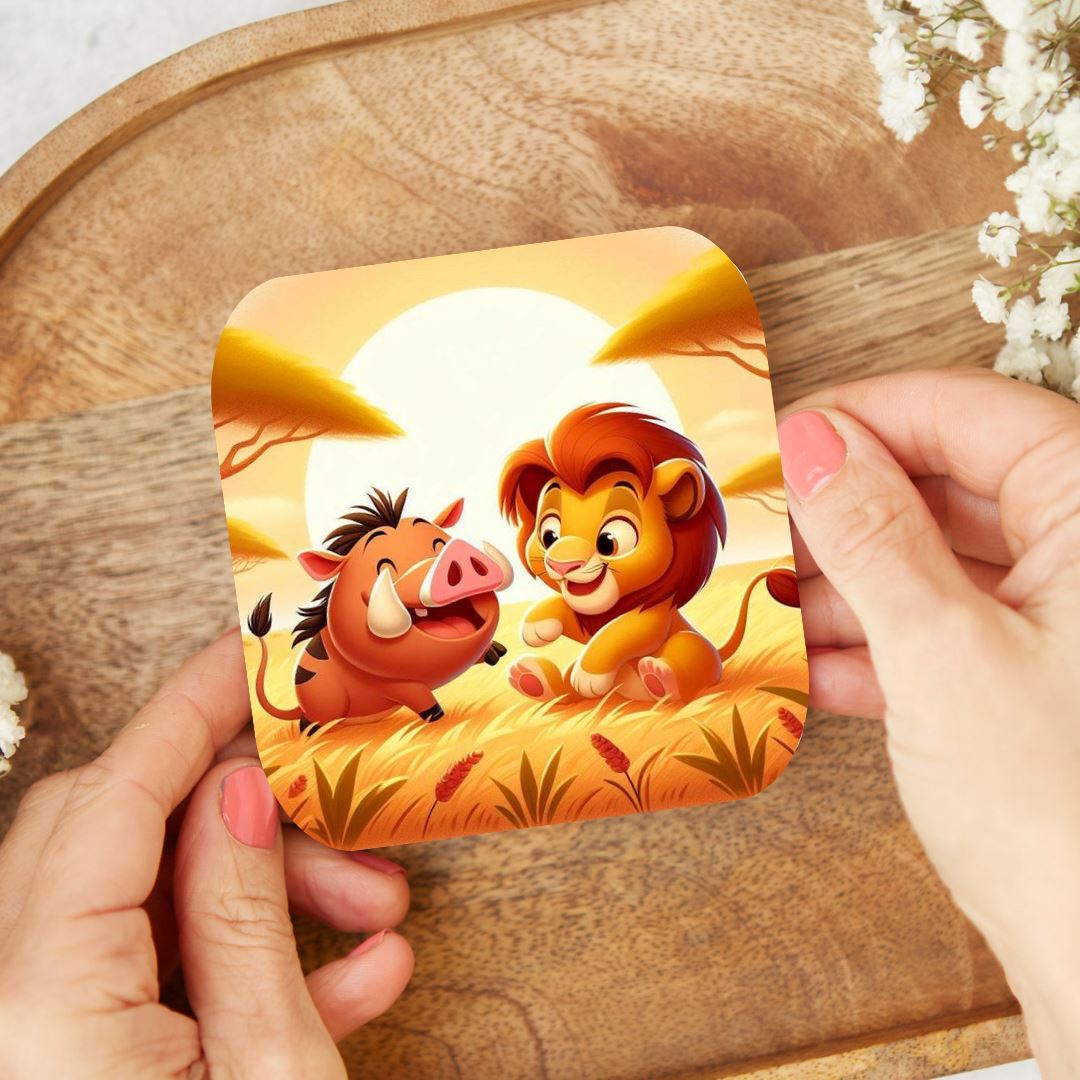 Simba x Pumba - Dessous de verre Dessous de verres Disney Shop | Anylem Beauty 