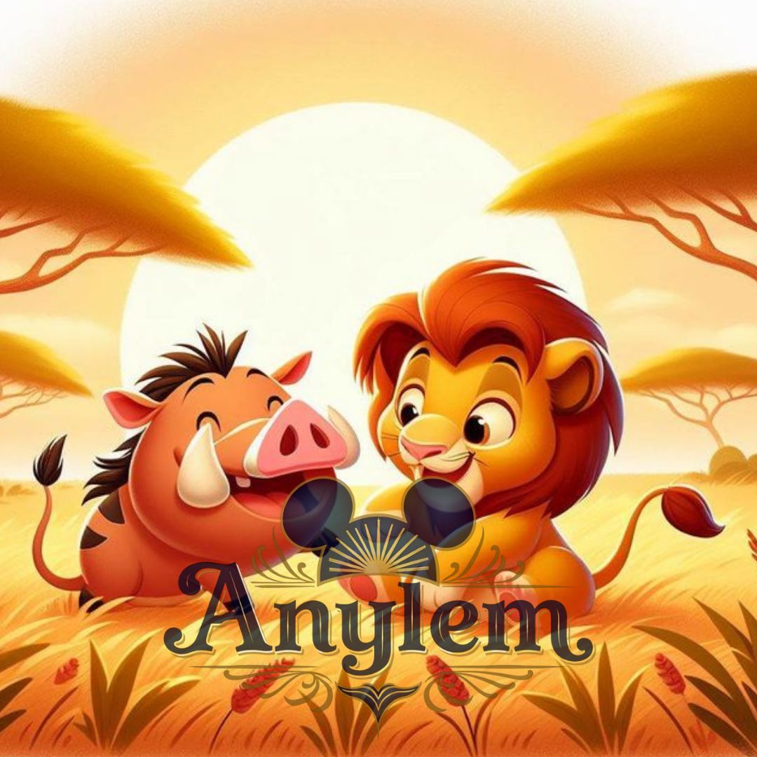 Simba x Pumba - Personnalisation Personnalisation Disney Shop | Anylem Beauty 