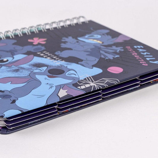 Stitch - Agenda Hebdomadaire avec intercalaire Papeterie Disney Shop | Anylem Beauty 