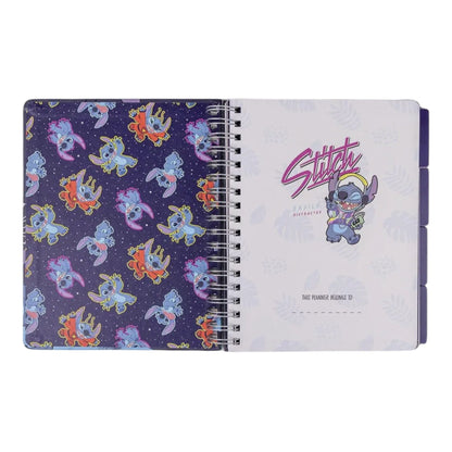 Stitch - Agenda Hebdomadaire avec intercalaire Papeterie Mastoys 