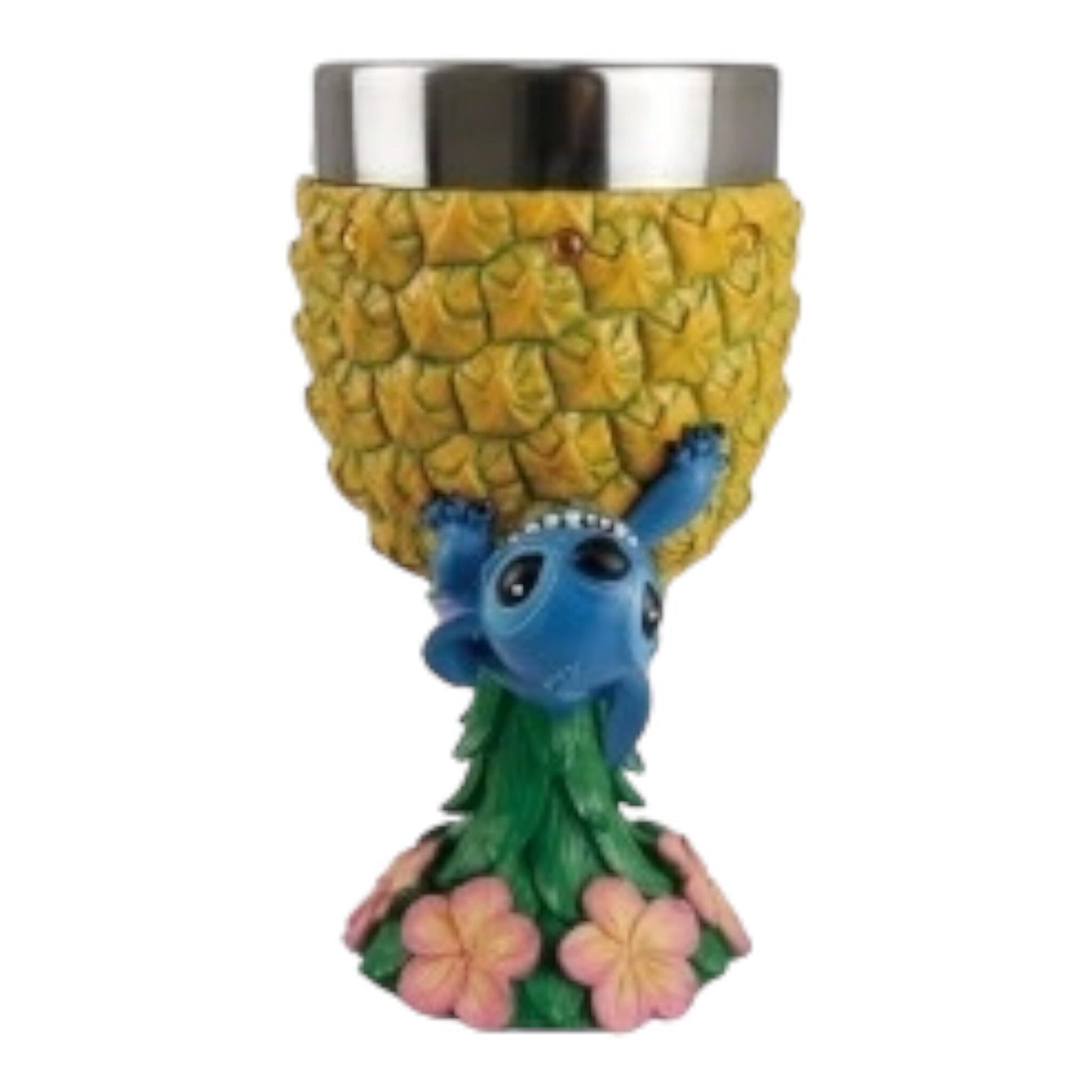 Stitch - Calice Ananas en acier inoxydable 18cm Arts de la Table Enesco 