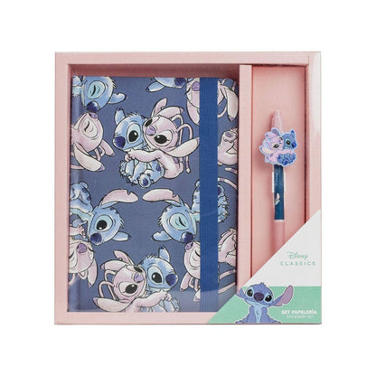 Stitch - Carnet de note + stylo Papeterie Mastoys 