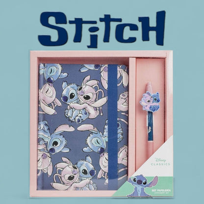 Stitch - Carnet de note + stylo Papeterie Mastoys 