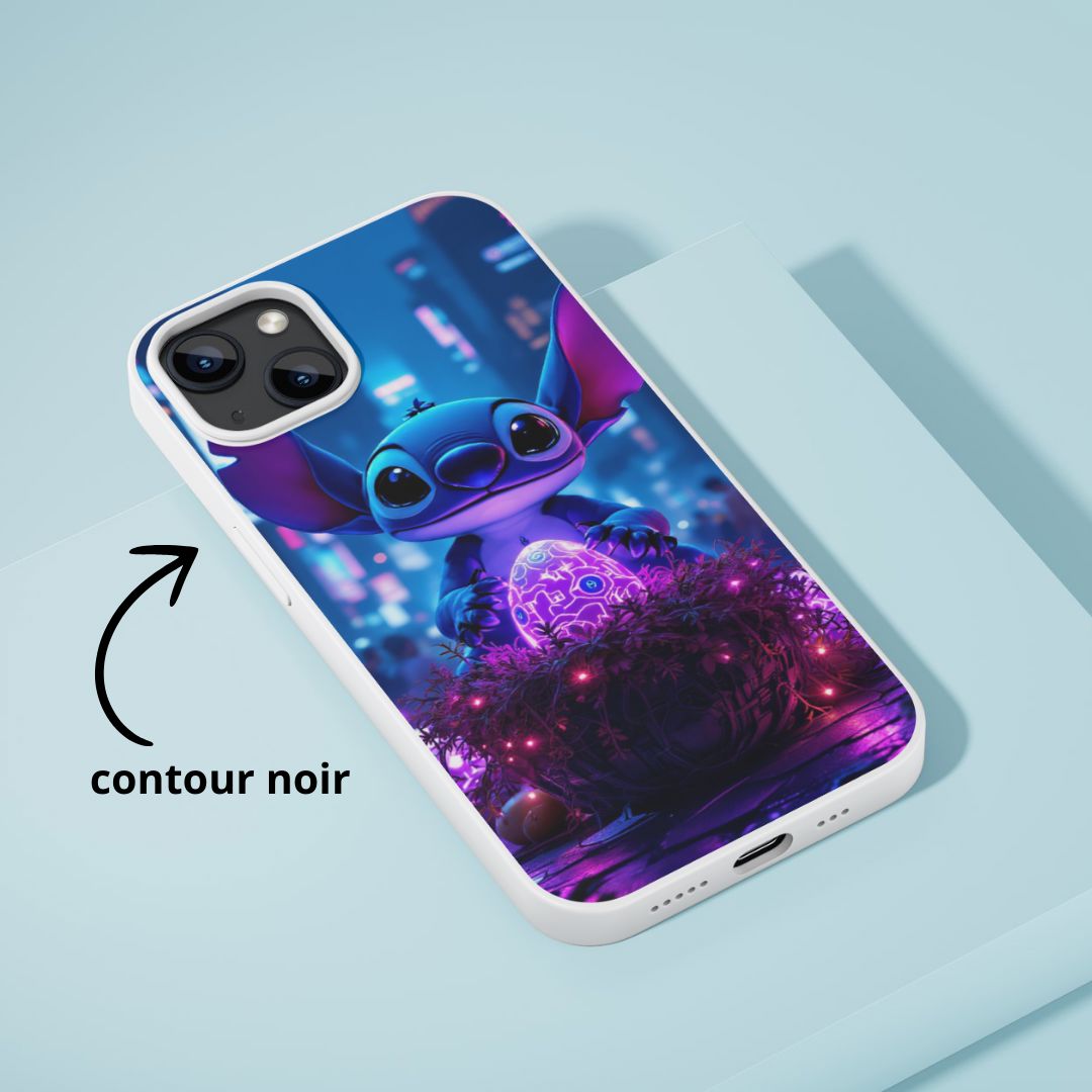 Stitch - Coque de téléphone | Pâques Coque de téléphone Disney Shop | Anylem Beauty 
