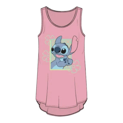 Stitch - Débardeur Long/Robe Rose Vêtements Sun City 