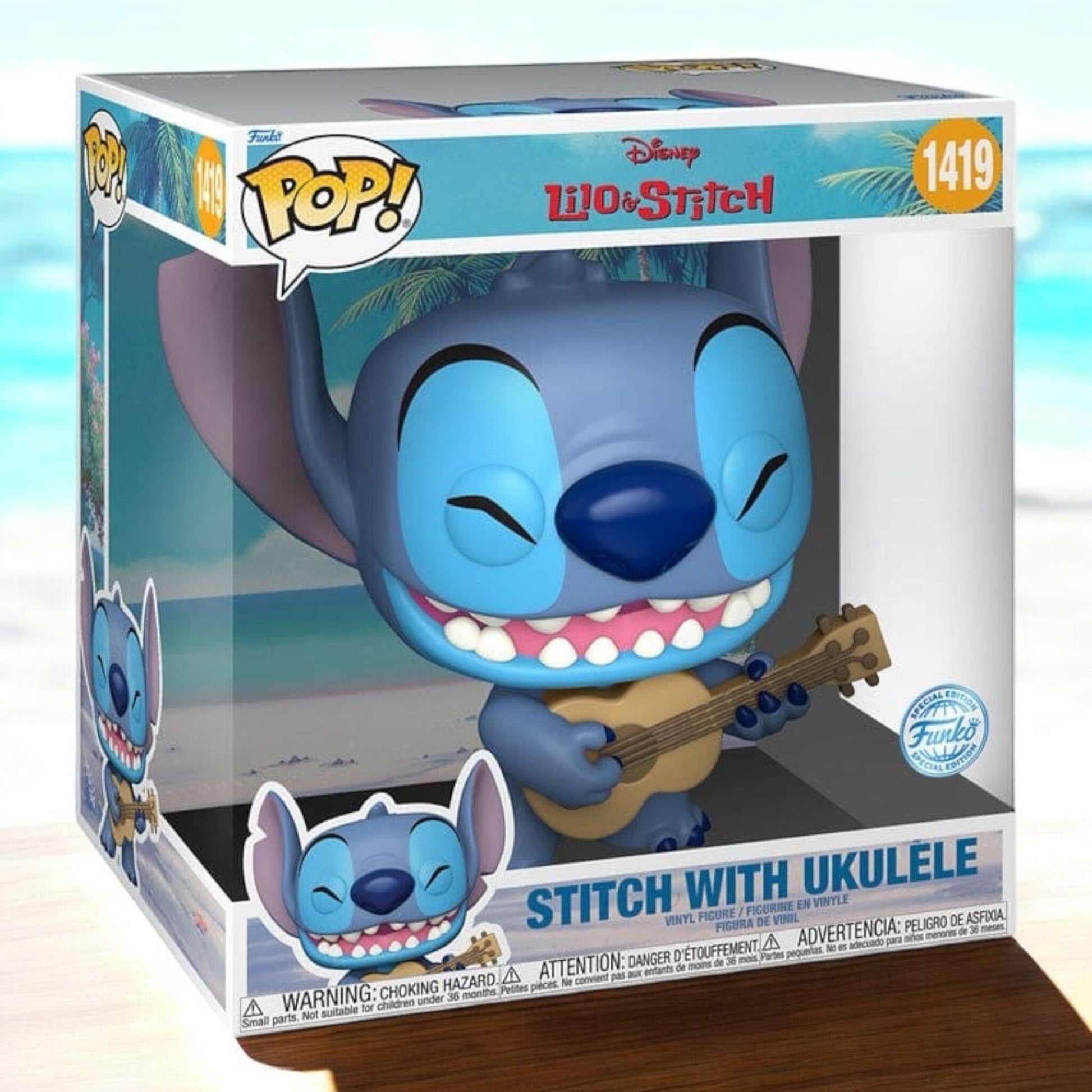 PRE COMMANDE Figurine - Stitch - Pop Jumbo 25cm Figurines ID9 