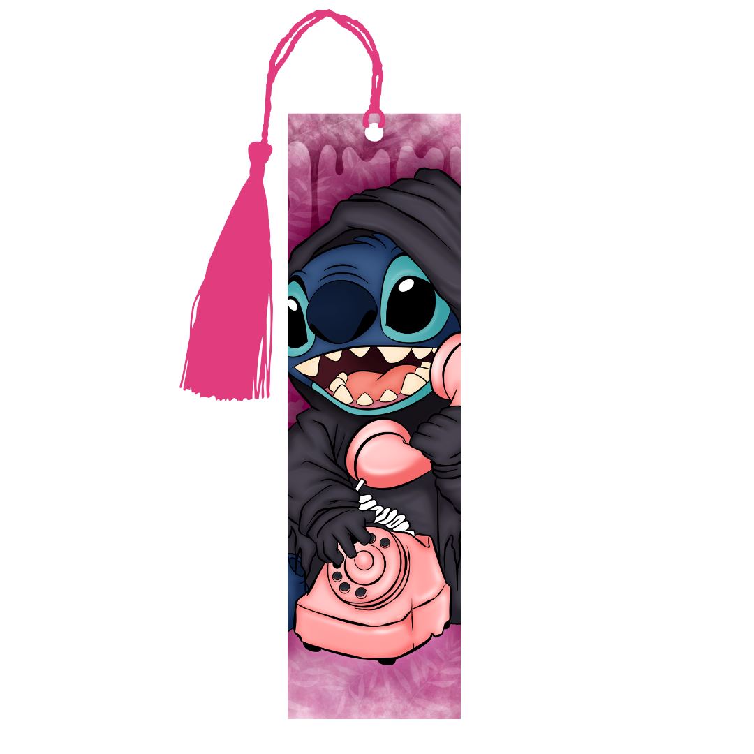 Stitch - Marque-Pages avec prénom | Phone Marque-page Disney Shop | Anylem Beauty 