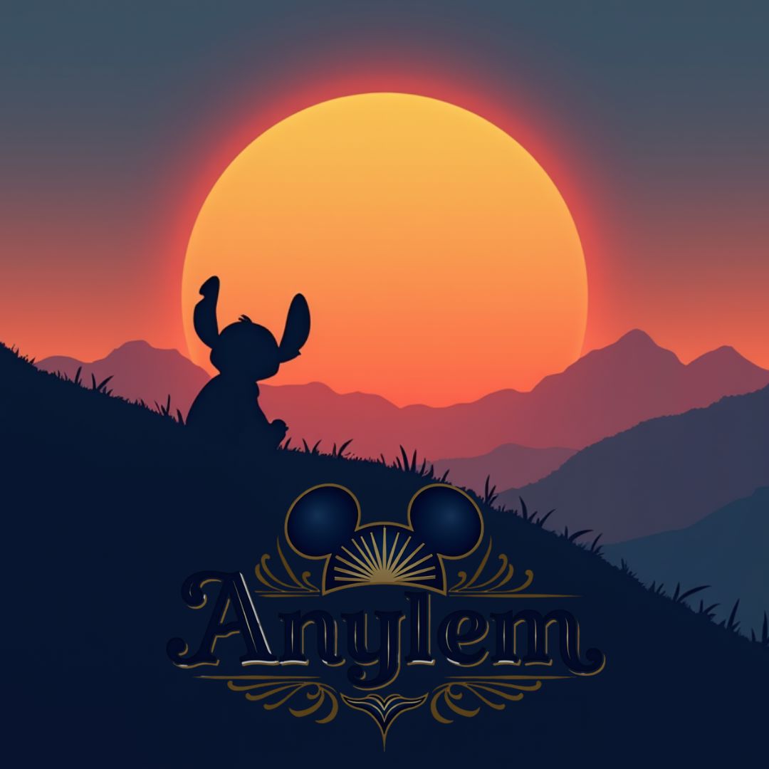 Stitch - Personnalisation | Couché de soleil Personnalisation Disney Shop | Anylem Beauty 