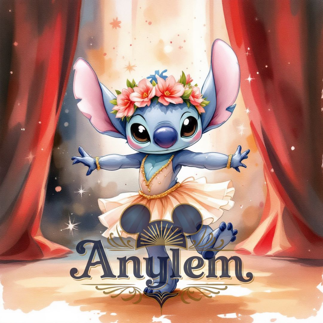 Stitch - Personnalisation | Danseur Personnalisation Disney Shop | Anylem Beauty 