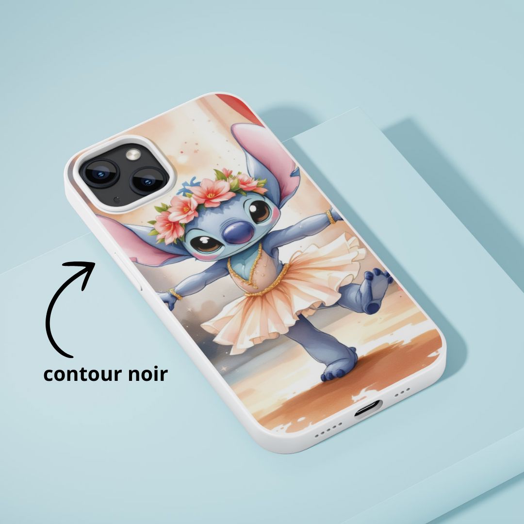 Stitch - Personnalisation | Danseur Personnalisation Disney Shop | Anylem Beauty Coque de téléphone 