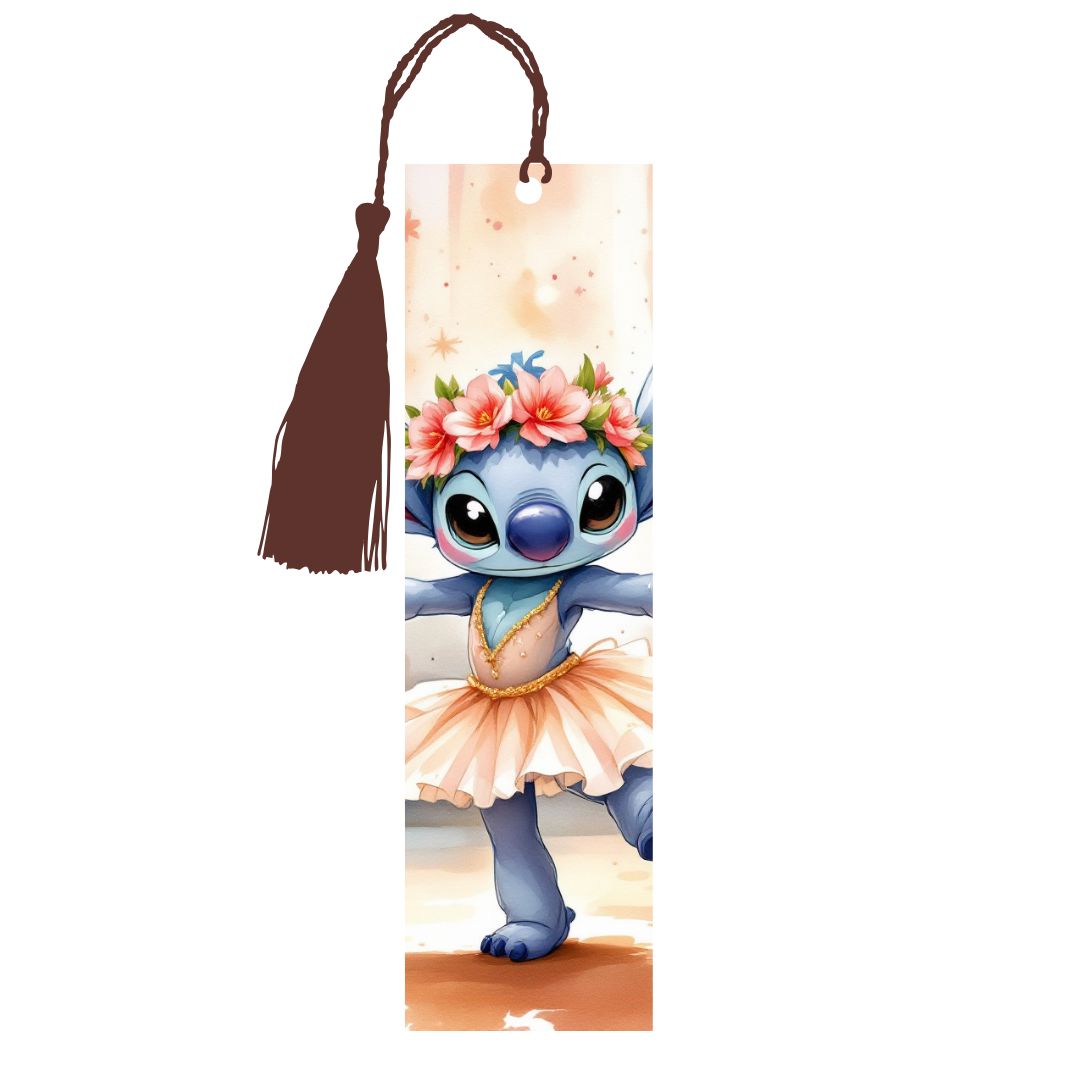 Stitch - Personnalisation | Danseur Personnalisation Disney Shop | Anylem Beauty Marque page 