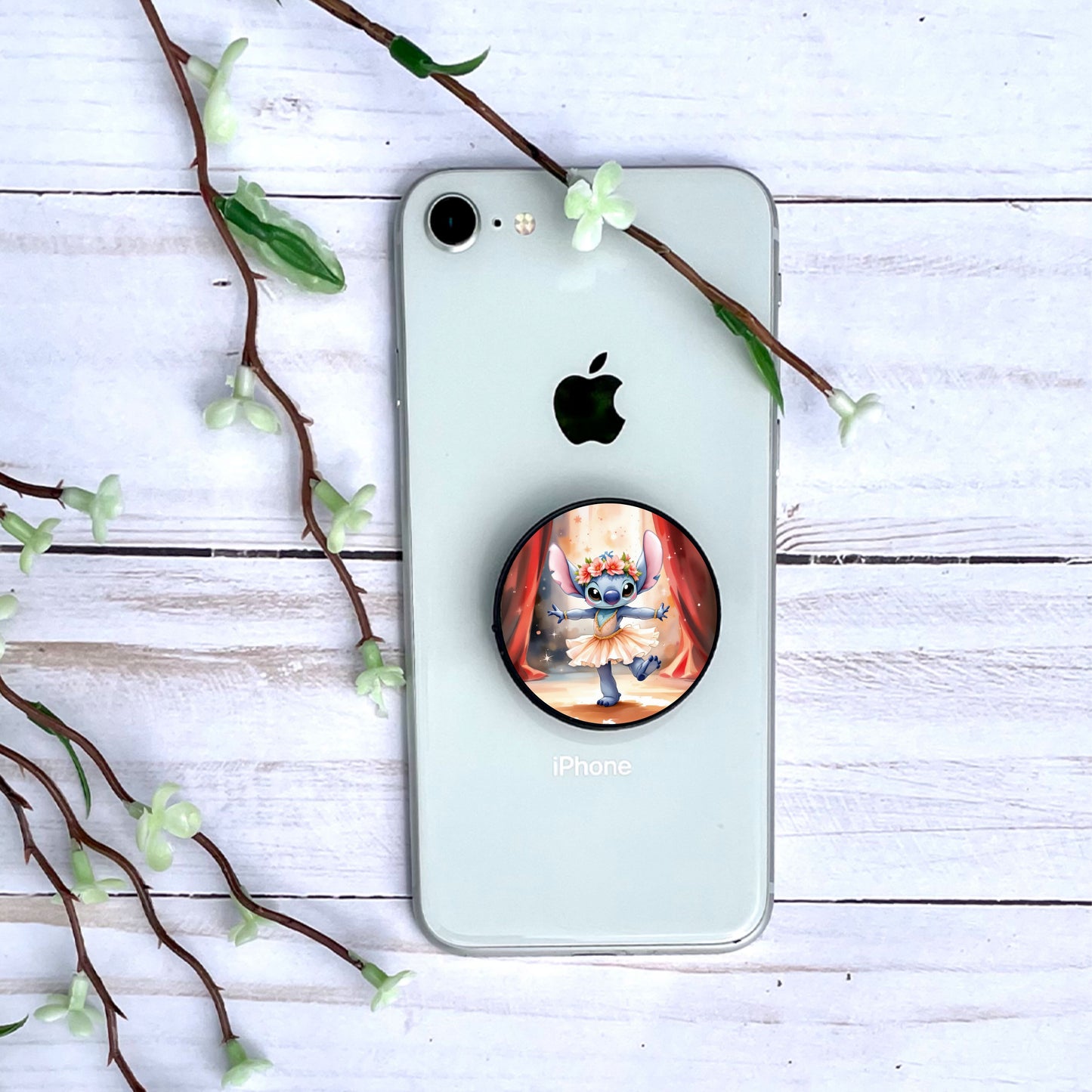 Stitch - Personnalisation | Danseur Personnalisation Disney Shop | Anylem Beauty Phone grip 
