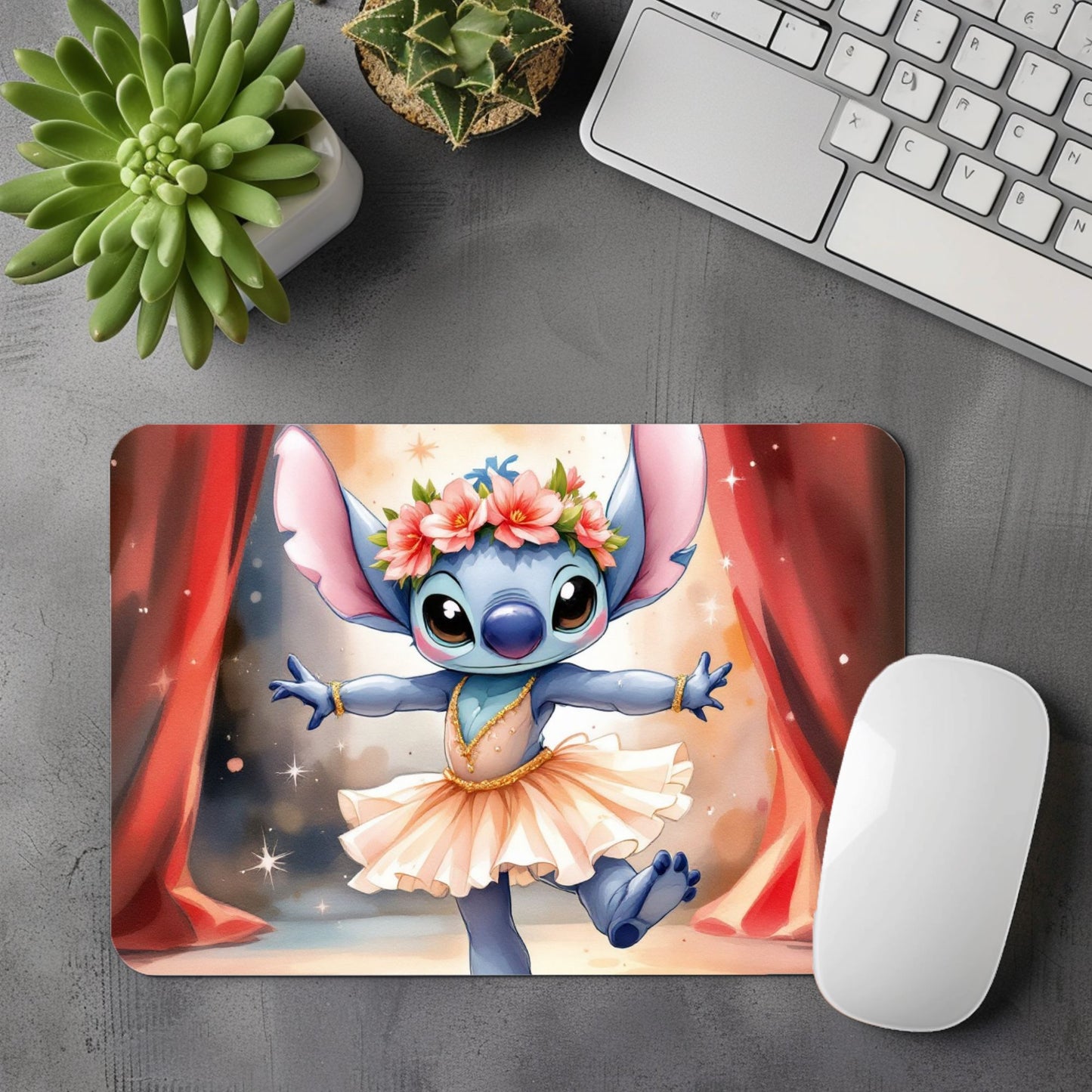 Stitch - Personnalisation | Danseur Personnalisation Disney Shop | Anylem Beauty Tapis 