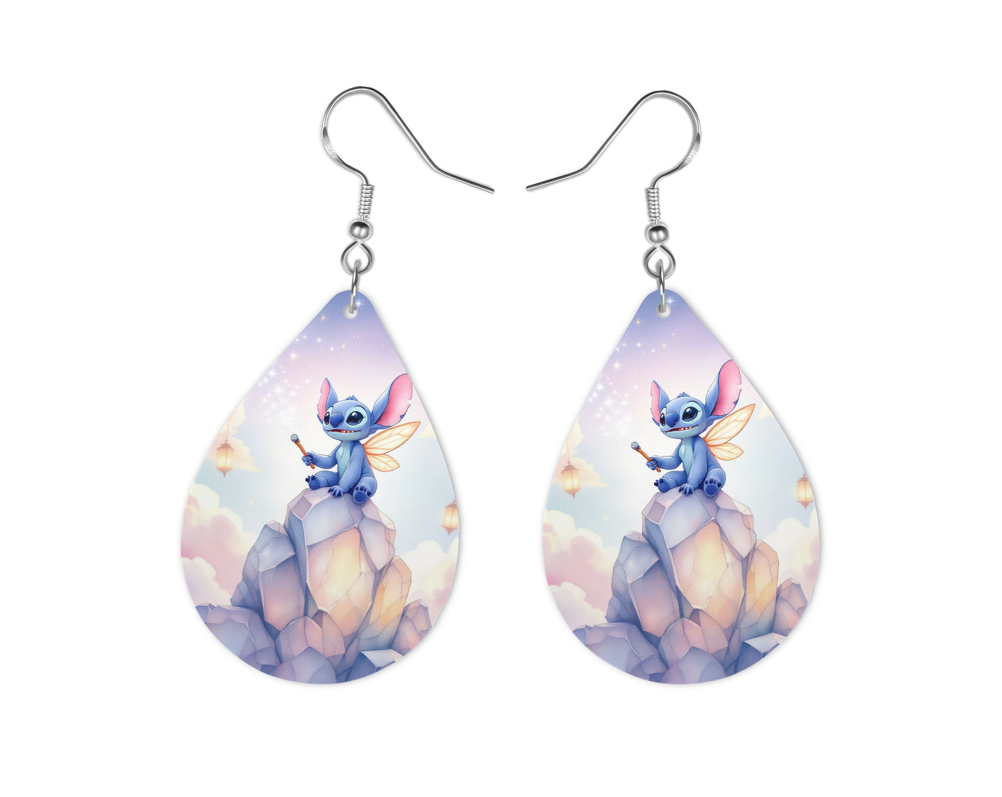 Stitch - Personnalisation | Magique Personnalisation Disney Shop | Anylem Beauty Boucle d’oreilles 