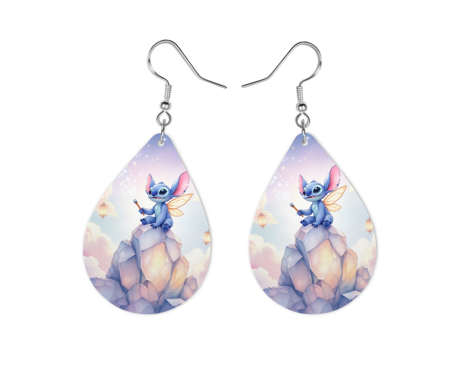 Stitch - Personnalisation | Magique Personnalisation Disney Shop | Anylem Beauty Boucle d’oreilles 