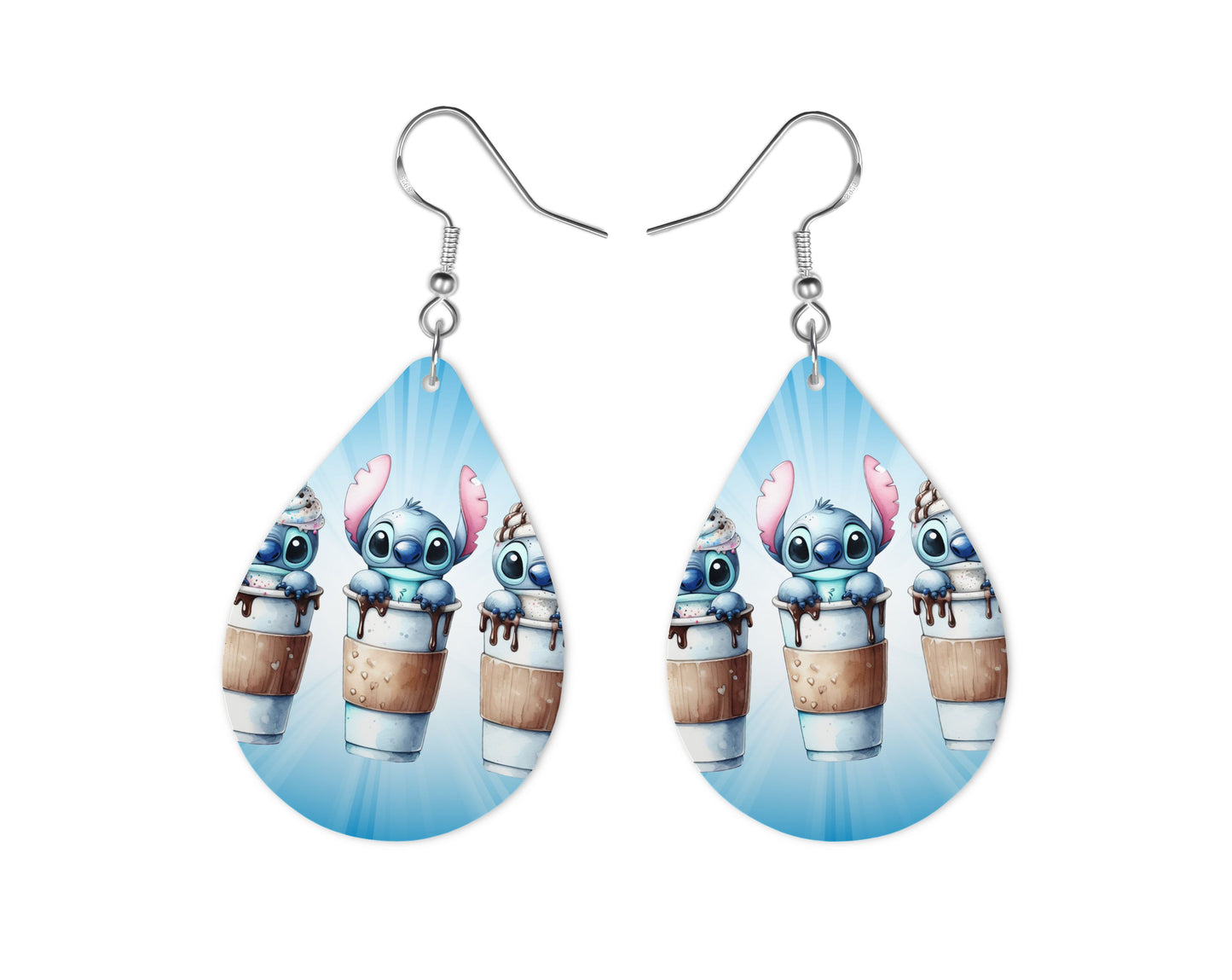 Stitch - Personnalisation | Triple Milkshake Personnalisation Disney Shop | Anylem Beauty Boucle d’oreilles 