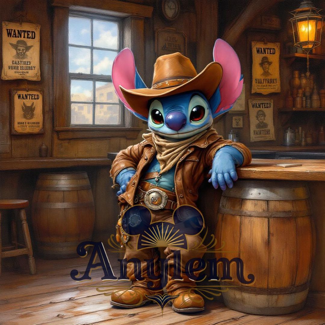 Stitch - Personnalisation | Western Personnalisation Disney Shop | Anylem Beauty 