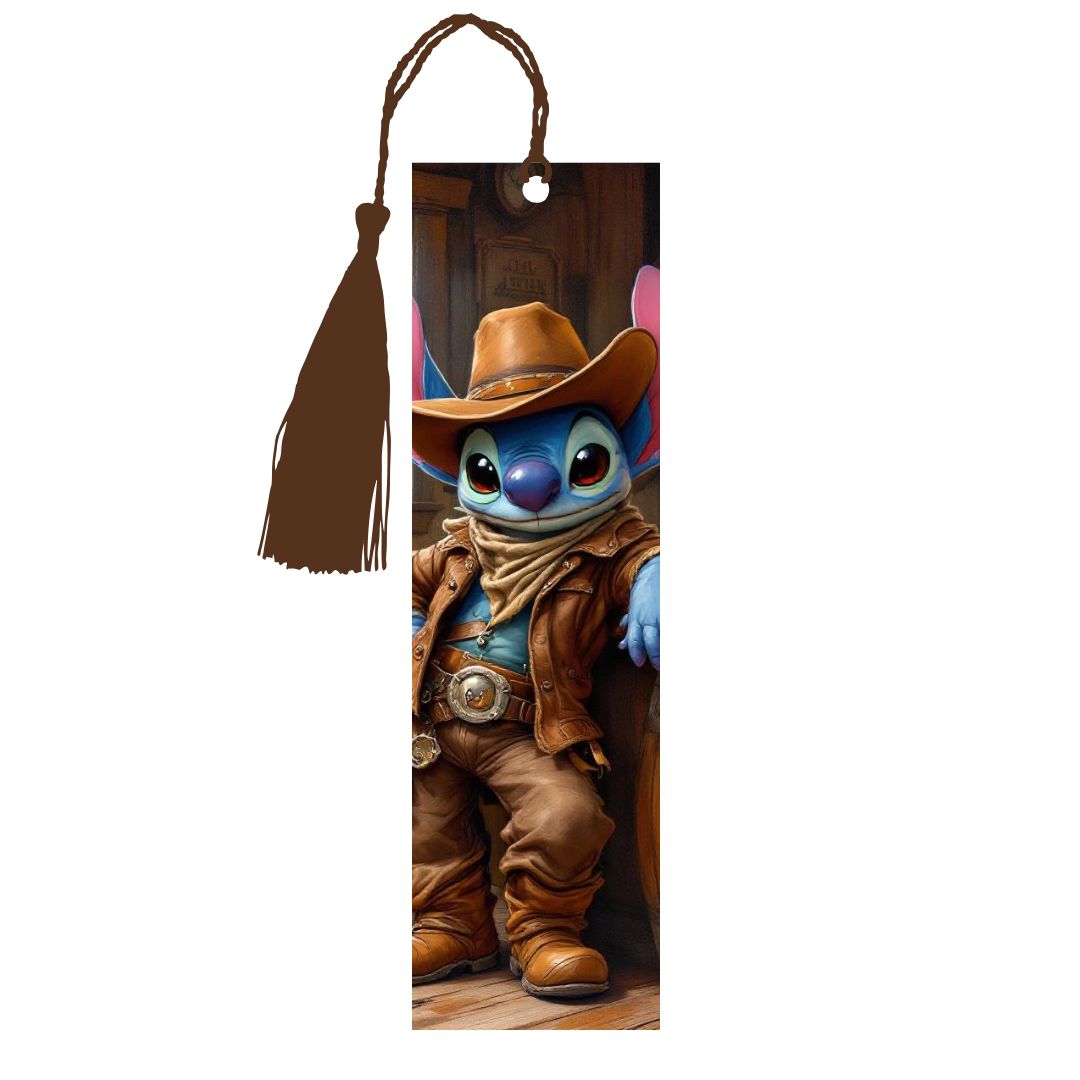 Stitch - Personnalisation | Western Personnalisation Disney Shop | Anylem Beauty Marque page 
