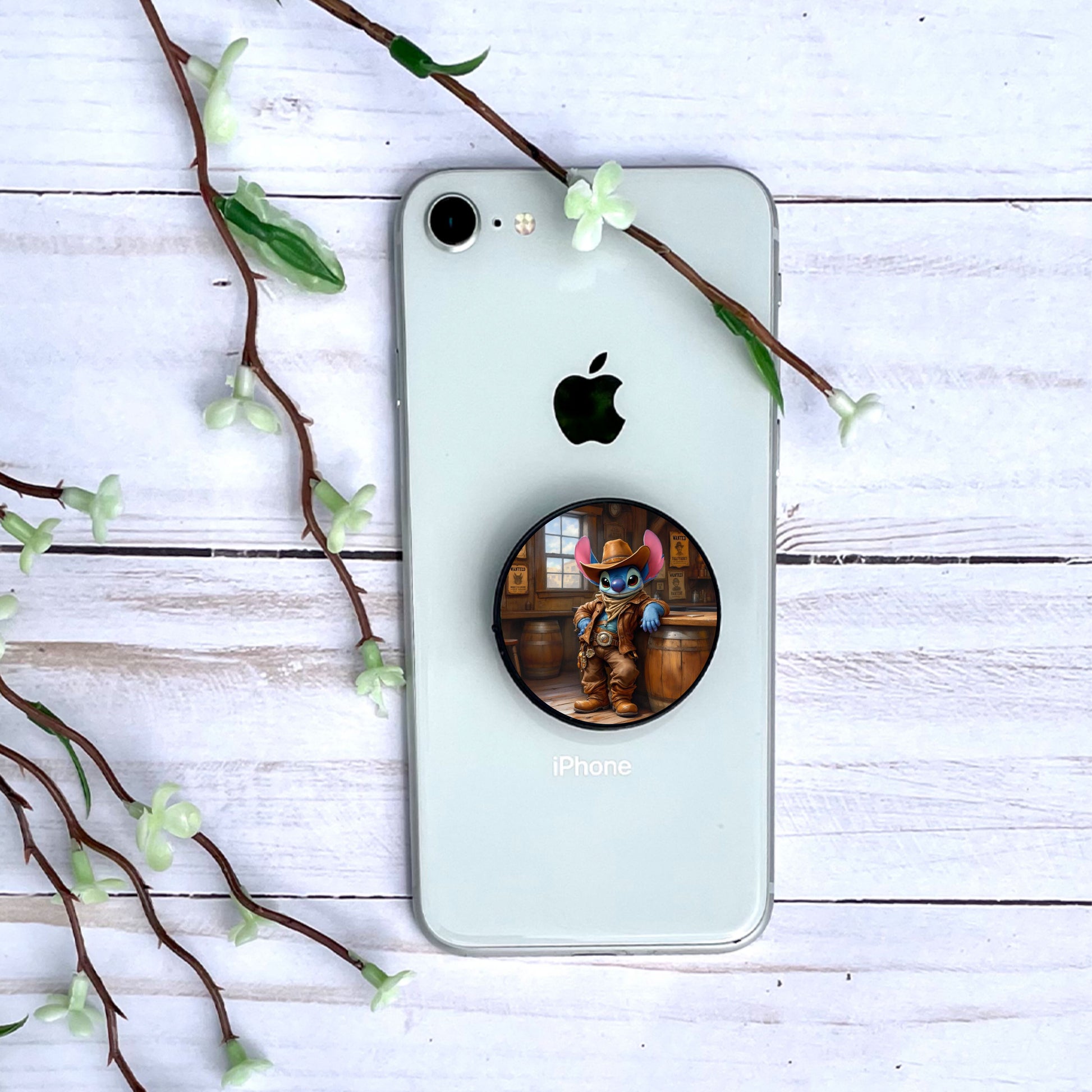 Stitch - Personnalisation | Western Personnalisation Disney Shop | Anylem Beauty Phone grip 