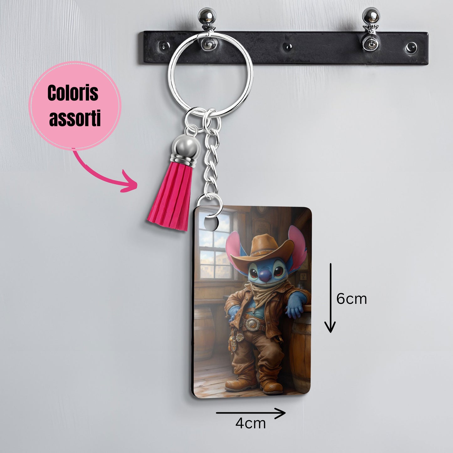Stitch - Personnalisation | Western Personnalisation Disney Shop | Anylem Beauty Porte clé 