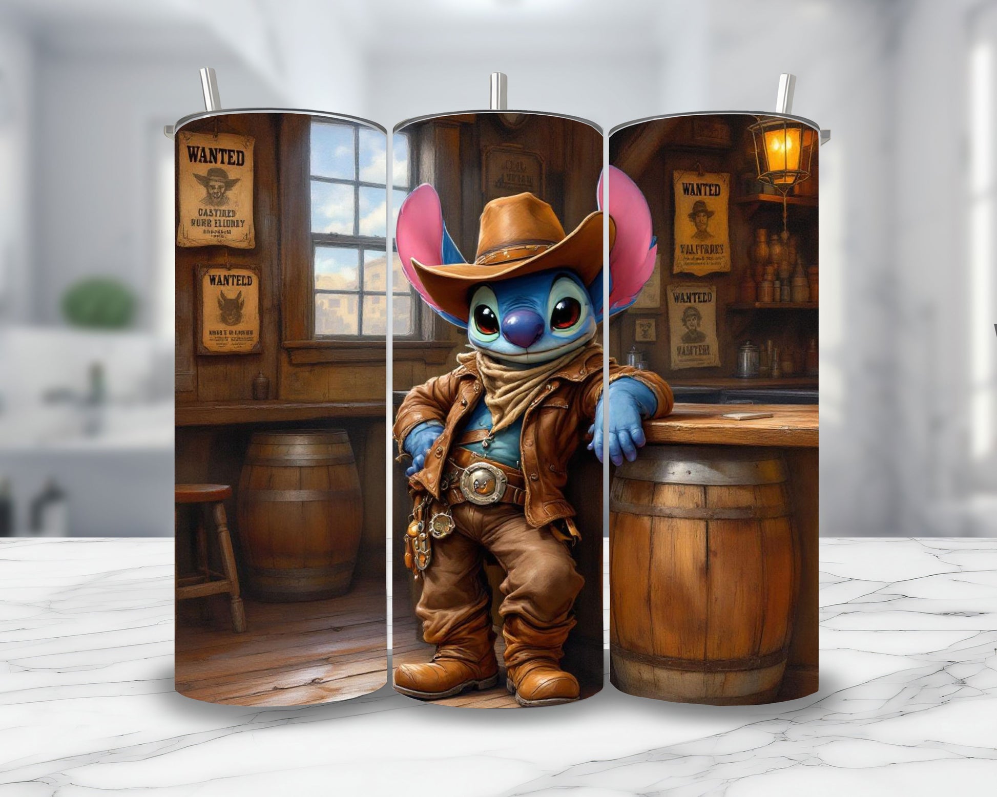 Stitch - Personnalisation | Western Personnalisation Disney Shop | Anylem Beauty Thermos 570ml 