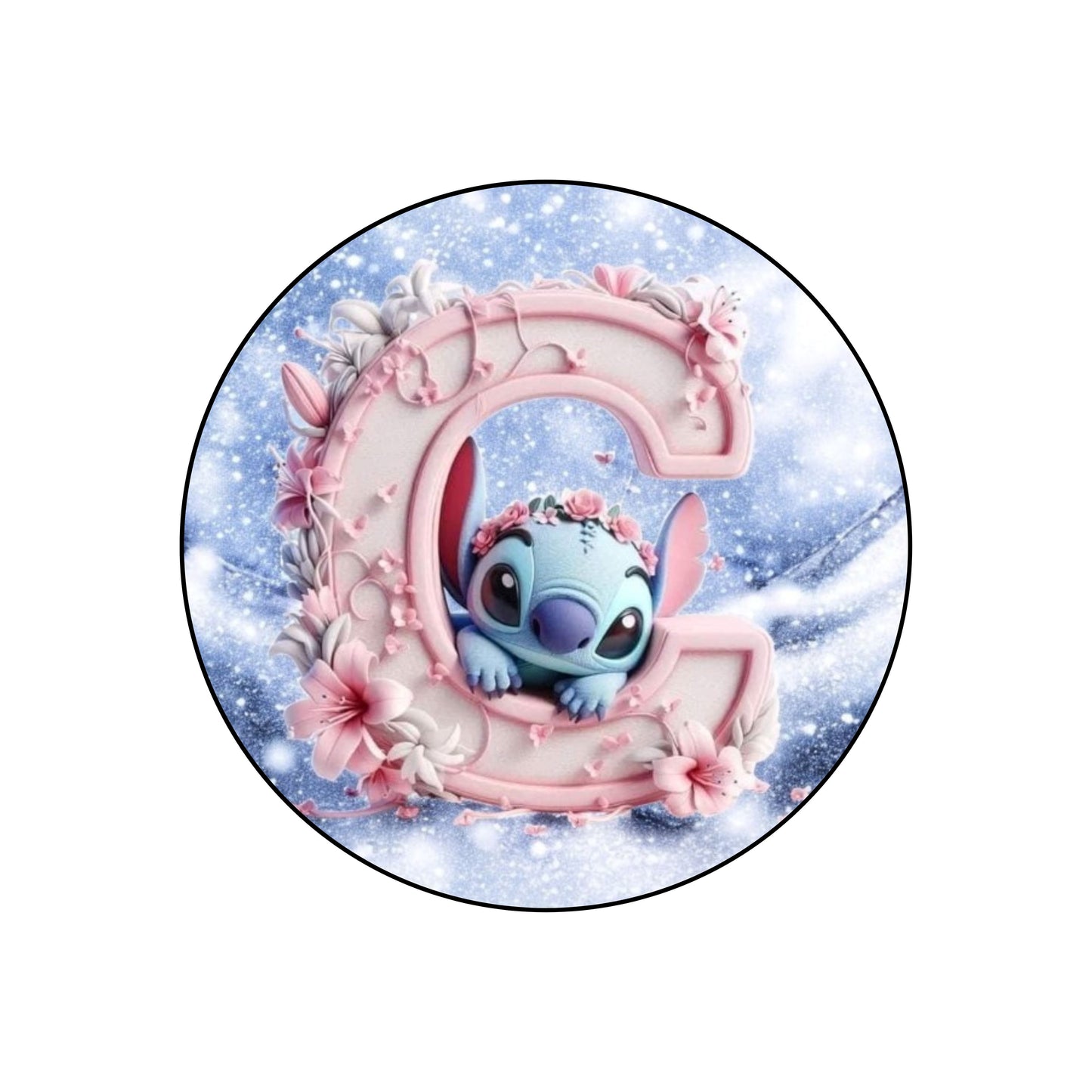 Stitch - Phone Grip "Hivernal" | Lettrage Phone Grip Disney Shop | Anylem Beauty C 