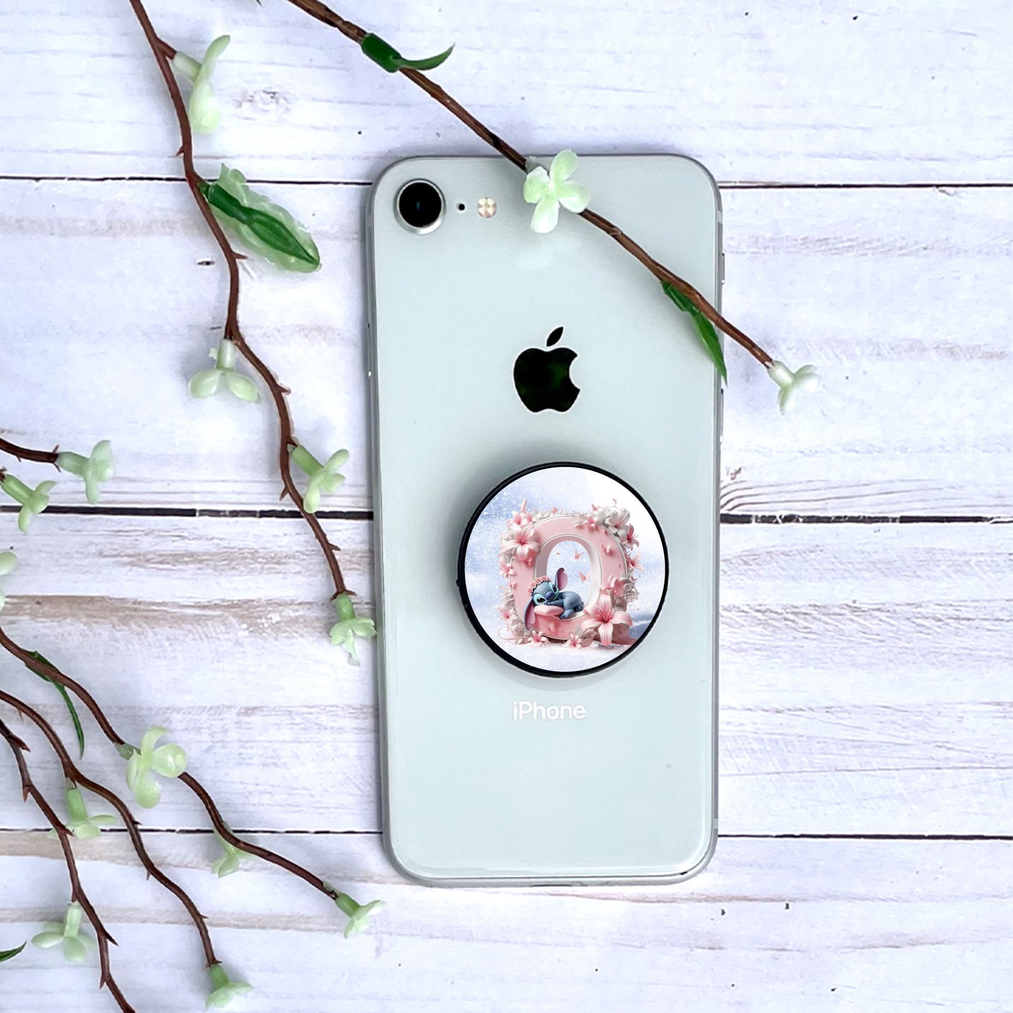 Stitch - Phone Grip "Hivernal" | Lettrage Phone Grip Disney Shop | Anylem Beauty O 