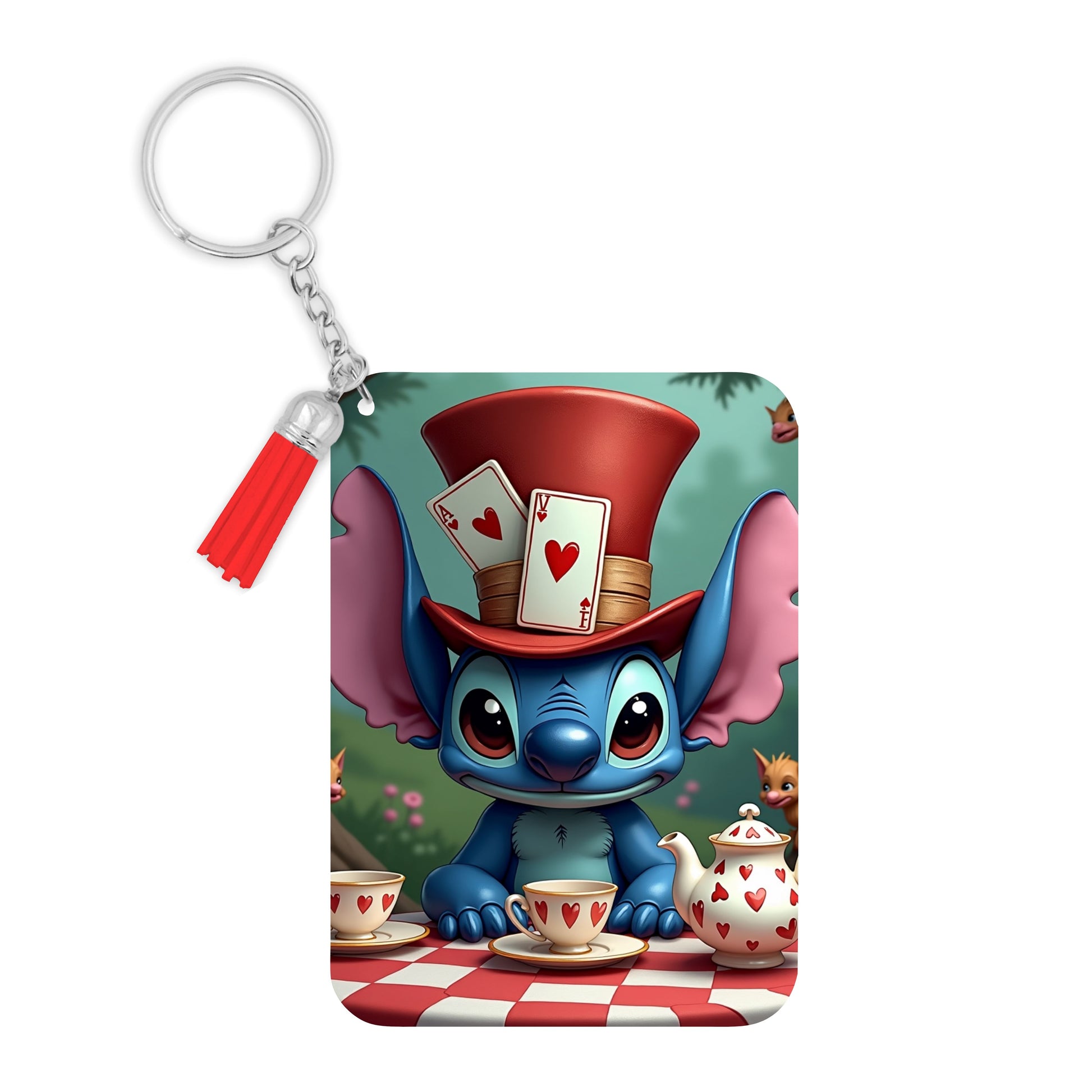 Stitch - Porte Clé avec prénom | In Wonderland Porte-clés Disney Shop | Anylem Beauty 