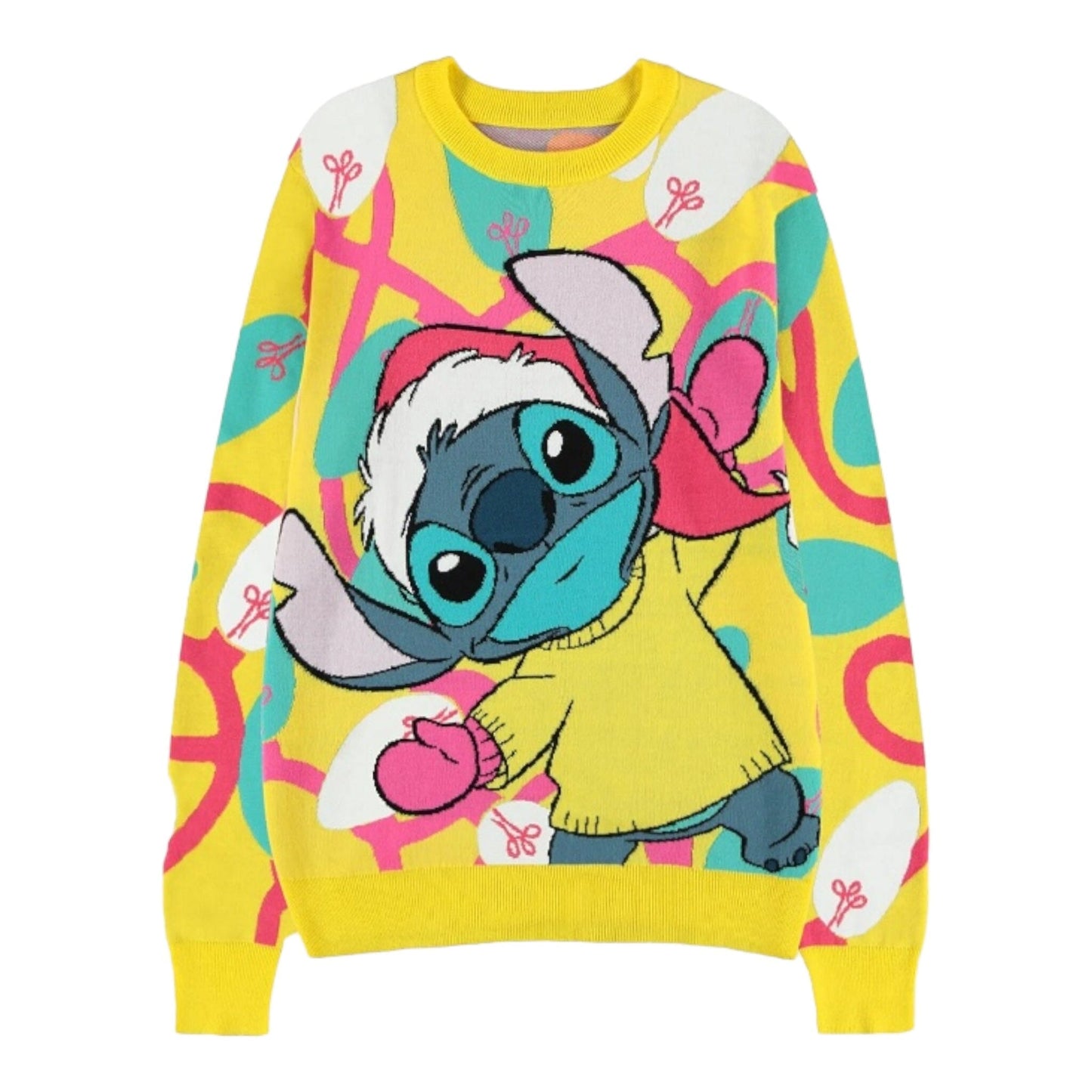 Stitch - Pull de Noël Mixte Unisex Vêtements Difuzed 