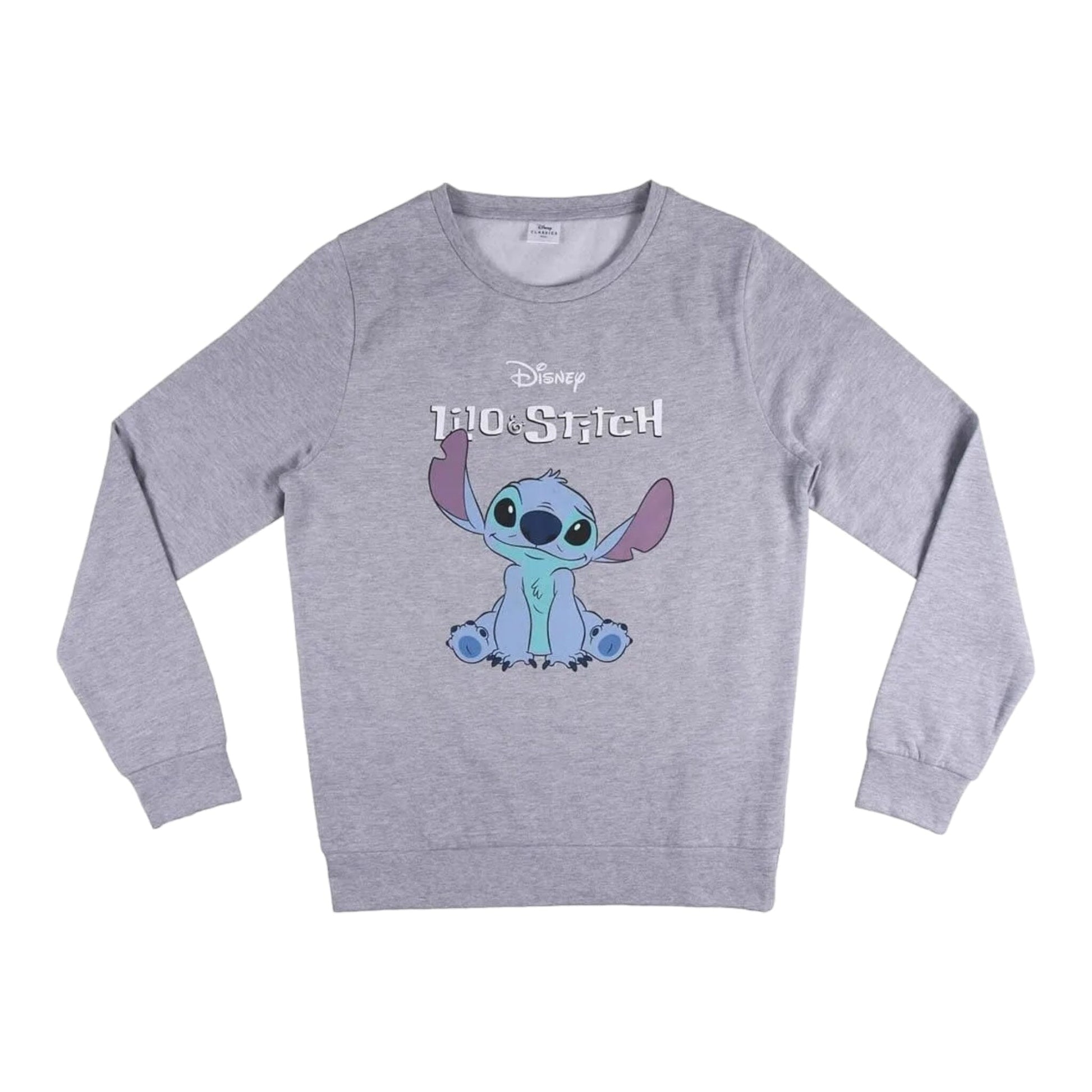 Stitch - Pull Unisexe Gris Vêtements CerdaGroup 